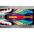 La colorida decoración que lucirán este año los 963 oficiales de Porsche en las 24 Horas de Le Mans, es todo un guiño a la trayectoria deportiva de la marca. PRSCH