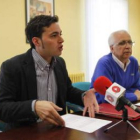 Diego Moreno y José Luis Martínez presentaron el futuro centro de interpretación del lúpulo.