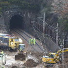 El suceso se produjo en esta zona del túnel de La Granja, donde en 2010 hubo otro incidente