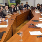 García Nevado, durante la presentación del plan de despliegue de la fibra óptica.