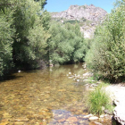 Santa Lucía de Gordón. Río Bernesga. «Los ríos son referencia inevitable de la infancia y, por tanto, de la memoria».