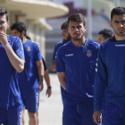 Gonzalo, Santi Santos y Viti, tres leoneses que deben ser claves de cara al próximo proyecto.