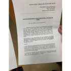 Imagen de la primera página del auto judicial de Fernando Muñiz Tejerina