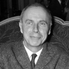 El escritor francés Claude Simon en 1967.