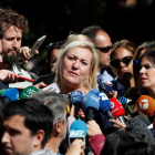 Inés Madrigal, ayer tras conocer la sentencia, anuncia que recurrirá al Supremo. J. J. GUILLÉN