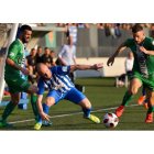 Isi Palazón fue un auténtico dolor de cabeza para la zaga del Cornellá, que sufrió por banda izquierda de las embestidas de la SD Ponferradina, que deberá remontar el 2-1 en El Toralín la próxima semana