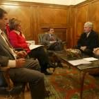 Fátima López Placer junto al presidente del Consejo Regulador, Carlos Méndez Laredo
