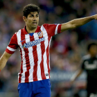 El delantero del Atlético de Madrid, Diego Costa, durante un partido.