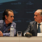 Miguel Ángel Álvarez y Evaristo del Canto, consejero y presidente de Banco Ceiss.