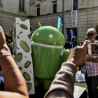 Actos de presentación del sistema Android 7 de Google, este miércoles en Montelimar (Francia).