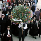 Un momento de la celebración de Las Candelas, en una foto de archivo