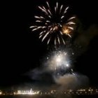 Los fuegos con los que se remató el lunes la jornada grande de La Encina fueron espectaculares
