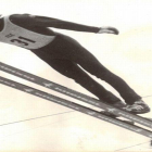 Primer salto de Ángel Joaniquet en los JJOO de Sarajevo de 1984.