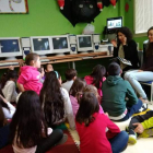 Una veintena de niños participó en el taller emocional. DL