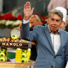 Manolo Santana ha sido un referente del tenis español... y también mundial. JUANJO MARTÍN/EFE