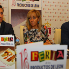 Miguel Ángel Robla, Isabel Carrasco y Álvarez-Canal, ayer en la presentación.