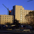 La Residencia Virgen Blanca, actualmente en estado de ampliación y renovación.