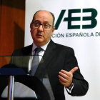 El presidente de la Asociacion Española de Banca (AEB), José María Roldán, en una imagen de archivo.