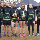 Los atletas del CA Teleno fueron protagonistas en Palencia. CA TELENO
