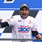 Marc Márquez no dio opciones a sus rivales en Francia. E. LEMAISTRE