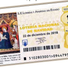 El retablo de Nicolás Francés, la joya leonesa que custodia El Prado y que ilustra los billetes de la Lotería de Navidad. DL