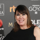 La documentalista Mabel Lozano, en la ceremonia de los premios Goya 2018.