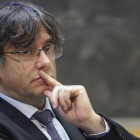 Carles Puigdemont, el pasado enero, en Dublín.