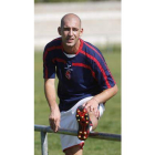 Jito, durante un entrenamiento de la Cultural.