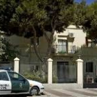 Fachada del cuartel de Roquetas donde falleció el pasado 24 de julio Juan Martínez Galdeano