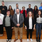 Foto de la candidatura del PSOE en Camponaraya. L. DE LA MATA