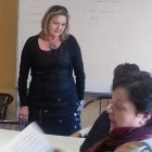 La concejala Carmen Oláiz participó en el encuentro festivo.