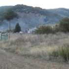 Los terrenos por donde se acometerá la vía alternativa a la N-630, por encima del cementerio