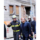 Bomberos dan explicaciones sobre los daños a Berlusconi