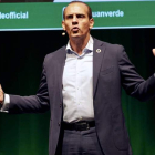 Juan Verde ayer en Valladolid, en la I Cumbre de Mediación. LETICIA PÉREZ