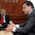 De Paz y Amilivia se reunieron en la mañana de ayer en el Ayuntamiento