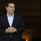 Tsipras en Atenas.