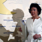 La ministra de Educación y Formación Profesional, Isabel Celaá, en un acto en Madrid. MARISCAL