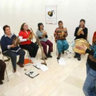 Montse Ribera fue la profesora encargada de dar las clases de cante y pandereta gallega