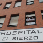 Fachada principal del Hospital El Bierzo. ANA F. BARREDO