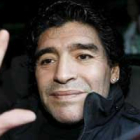 El nuevo seleccionador argentino, Diego Armando Maradona.