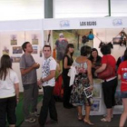 El escaparate del club de montaña Los Rejos en la feria.