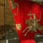 Imagen del famoso Pendón de Baeza custodiado en la Real Colegiata de San Isidoro.