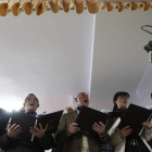 El coro de la Asociación de Laringectomizados de León