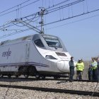 En el tren León-Barcelona viajaban 132 personas que finalmente reanudaron el trayecto