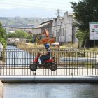 Paso del Canal Bajo por el municipio de Ponferrada, en una imagen de archivo. L DE LA MATA