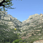 El teleférico más antiguo de España, el de Montserrat.