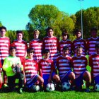 Formación del equipo del Atlético Reino de León que milita en la 2.ª División Provincial Infantil.