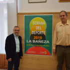 Palazuelo y Salgado, ayer durante la presentación. A. RODRÍGUEZ