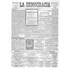 Portada de «La Democracia» del 18 de julio de 1936
