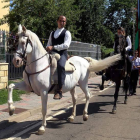 Los caballos fueron la espectación de la jornada.